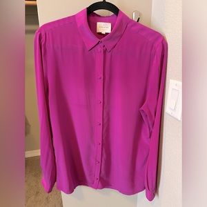 Sezane Ann Silk Classic Shirt